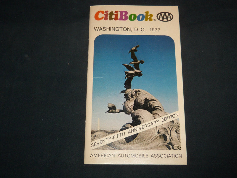 1977 CITIBOOK WASHINGTON, D. C. - 75TH ANNIVERSARY EDITION - J 8517