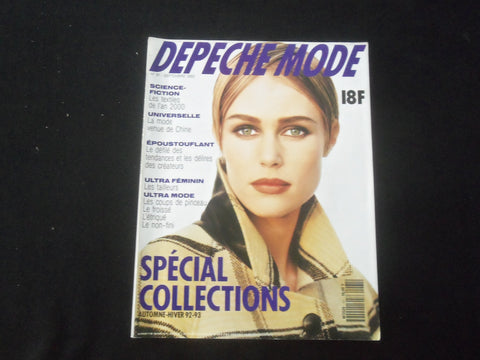 1992 SEPTEMBER DEPECHE MODE MAGAZINE - SPECIAL COLLECTIONS - ST 540J