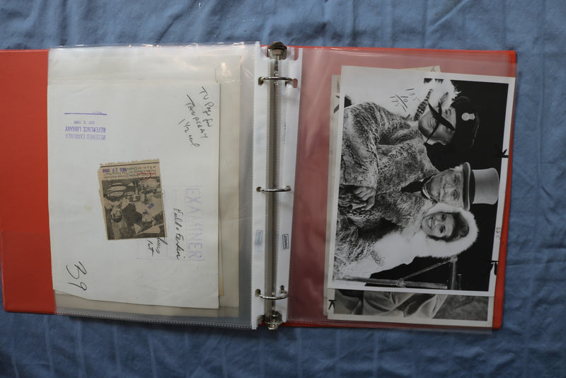 1960'S TV PUBLICITY PHOTOS FROM NEWSPAPER FILES - 48 TOTAL - RED SKELTON - #93