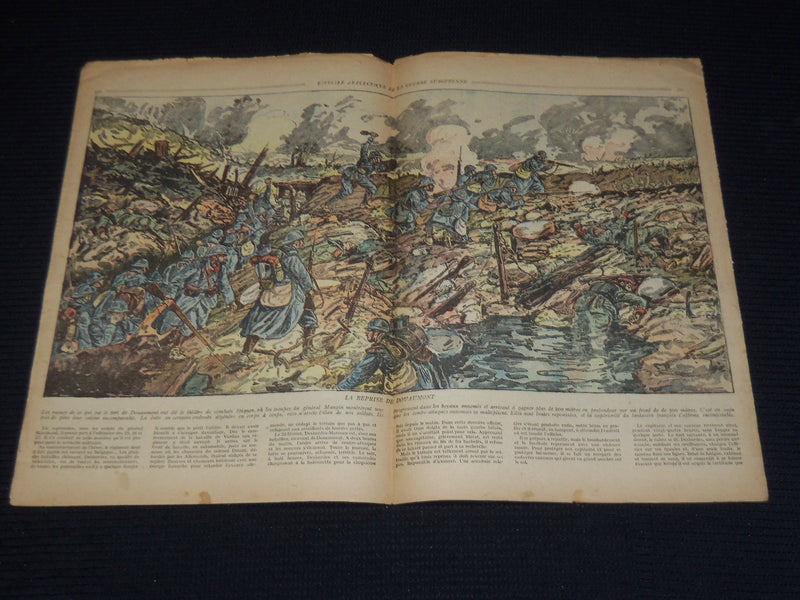 1914-1916 L'ILLUSTRE NATIONAL GUERRE EUROPEENNE MAGAZINE LOT OF 15 - O 2922C