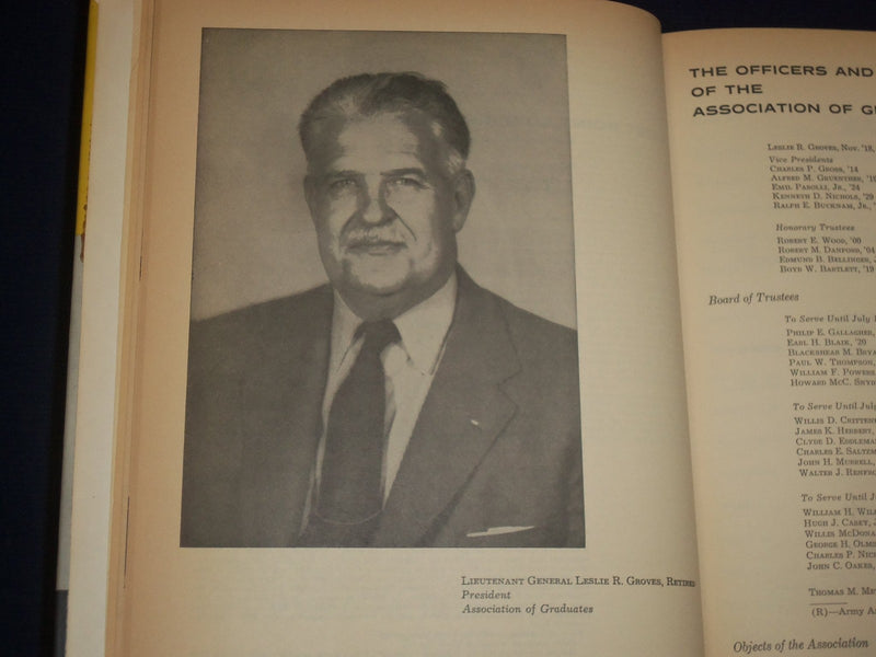 1964 REGISTER OF GRADUATES & FORMER CADETS OF U.S. MILITARY ACADEMY - KD 2953