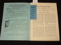 1942-1943 THE CHRISTIAN DIGEST MAGAZINE LOT OF 2 ISSUES - K 1082