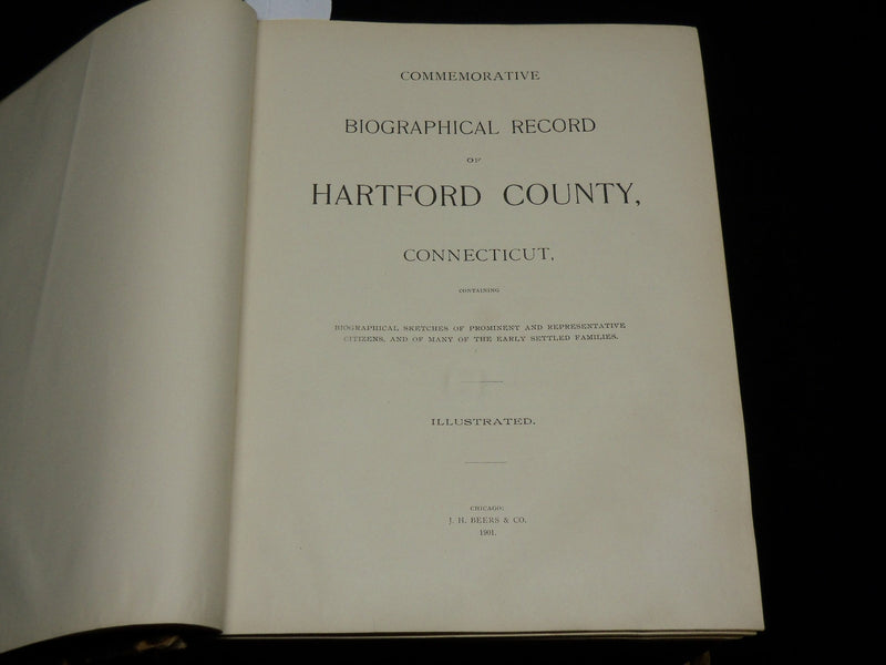 1901 BIOGRAPHICAL RECORD OF HARTFORD COUNTY CONNECTICUT VOLUME - R 668