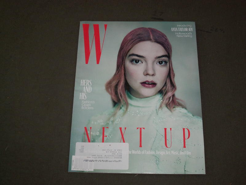 2017 APRIL W MAGAZINE - ANNA TAYLOR-JOY COVER - B 3527