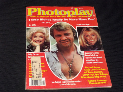 1979 MAY PHOTOPLAY MAGAZINE - JON VOIGHT FRONT COVER - E 922