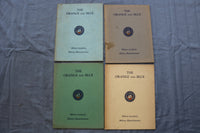 1946-1948 THE ORANGE AND BLUE MAGAZINE-MILTON ACADEMY -LOT 0F 4 + LETTER - K 717