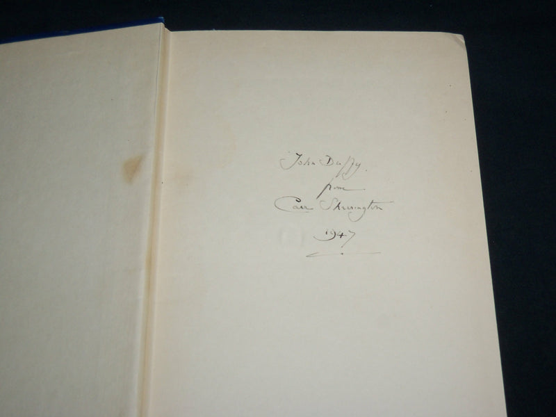 1937 ECONOMICS OF RAIL TRANSPORT IN G. B. BOOK SIGNED BY SHERRINGTON - KD 7012