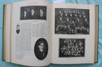 1904-1907 THE KNOX STUDENT HARDCOVER BOOKS - 2 VOLUMS - GALESBURG, IL - KD 9683