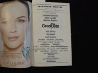 2003 THE GRADUATE PLAYBILL - LORRAINE BRACCO SIGNED + 1 OTHER SIGNATURE - J 8270