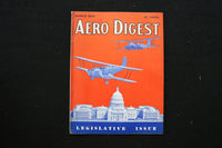 1933 MAR AERO DIGEST MAGAZINE - NEW CURTISS 