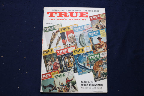 1955 JANUARY TRUE, MAN'S MAGAZINE - MARILYN MONROE - SEVEN YEAR ITCH - E 12965