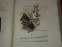 1890 SALON DE MAURICE HAMEL PLANCHES EN PHOTOGRAVURE VOLUME - KD 1380B