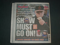 2020 JANUARY 17 NEW YORK POST NEWSPAPER - CARLOS BELTRAN FIRED BY NEW YORK METS