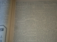1935 FEBRUARY 16 WILMINGTON JOURNAL NEWSPAPER - HAUPTMANN LOCKED UP - NT 7290