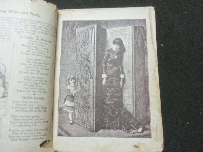 1880'S PEEK A BOO CHILDREN'S BOOK - PICTURES & STORIES FOR OUR PETS - KD 1744F