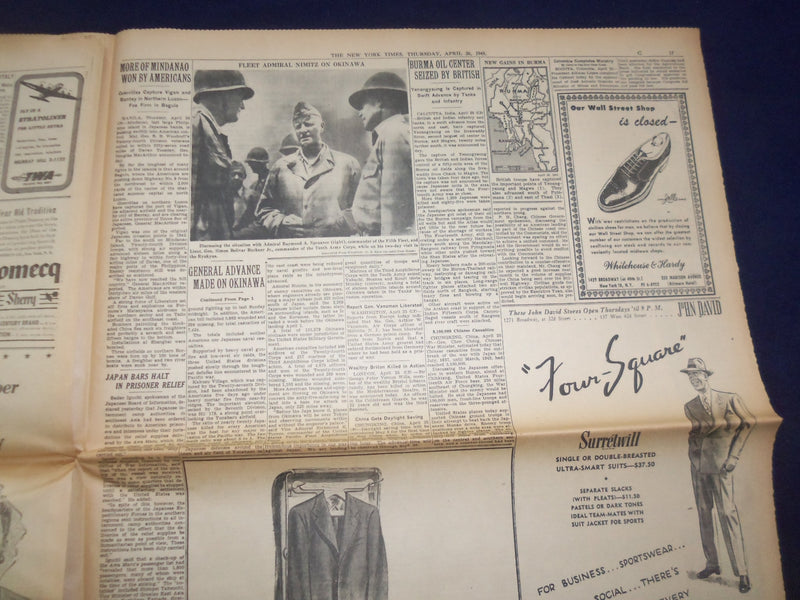 1945 APRIL 26 NEW YORK TIMES - TRUMAN OPESN WORLD SECURITY PARLEY - NP 6703