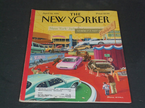 1995 APRIL 24 THE NEW YORKER MAGAZINE - ILLUSTRATED COVER - NY 1751