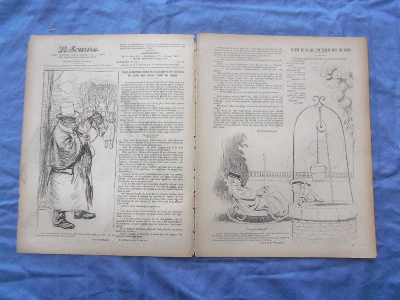 1903 MAY 16 LE SOURIRE MAGAZINE - ILLUSTRATED COMEDY - FRENCH TEXT - SP 4865O
