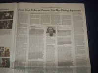 2021 APRIL 20 NEW YORK TIMES - CHAUVIN TRIAL GOES TO JURY - WALTER MONDALE DIED