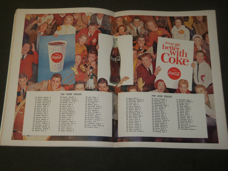 1964 OCTOBER 3 PRINCETON VS. COLUMBIA FOOTBALL PROGRAM- CHARLES GOGOLAK - J 3594