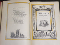 1937 THE ARTS BY HENDRIK WILLEM VAN LOON HARDCOVER BOOK - KD 4196