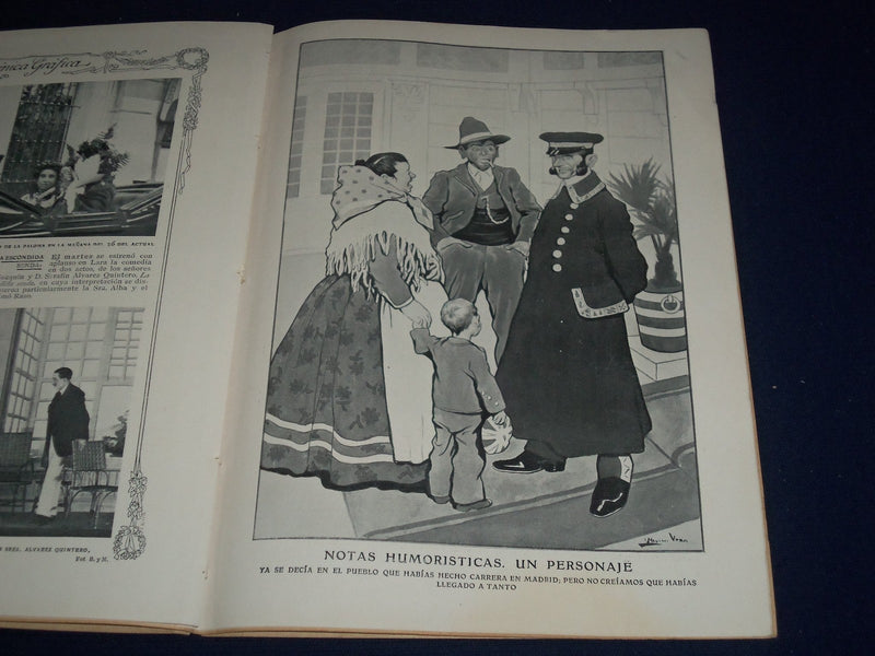 1908 MARCH 28 BLANCO Y NEGRO SPANISH MAGAZINE - NICE ILLUSTRATIONS - J 301