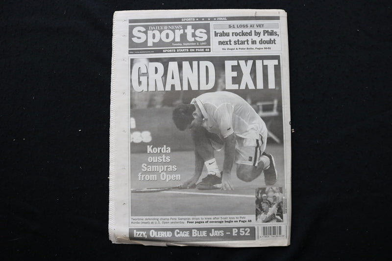 1997 SEP 2 NEW YORK DAILY NEWS NEWSPAPER - DIANA'S DRIVER TOO DRUNK - NP 8912