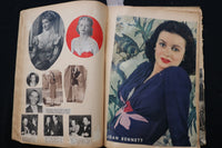 1930'S MOVIE STARS SCRAPBOOK - CHARLIE CHAPLIN - JAMES CAGNEY - E 24905