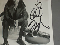 PAUL TAYLOR 8 X 10 AUTOGRAPHED PHOTO - JAZZ SAXOPHONIST - J 4026
