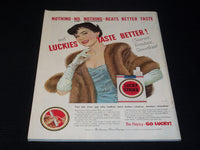1953 MARCH 7 SATURDAY EVENING POST MAGAZINE NICE ILLUSTRATED COVER - E 1265