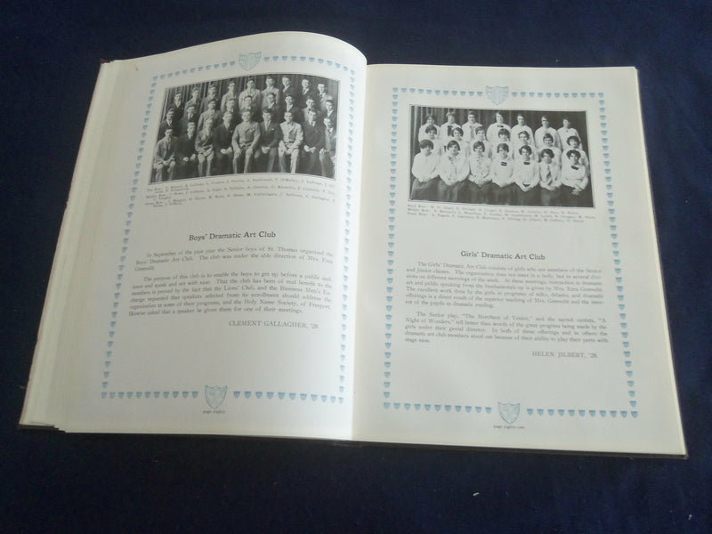 1928 THE THOMIST ST. THOMAS HIGH SCHOOL YEARBOOK - ROCKFORD, ILLINOIS - YB 2626
