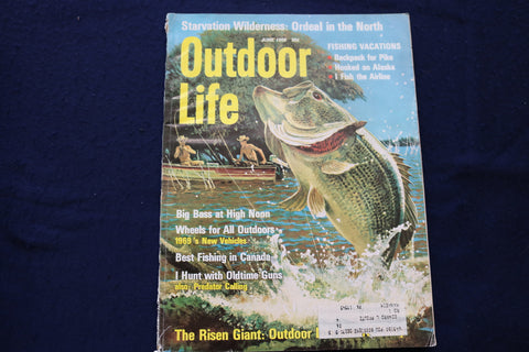 1969 JUNE OUTDOOR LIFE MAGAZINE - FISHING, HUNTING, CAMPING - E 9049