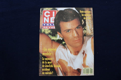 1988 JANUARY 21 CINE TELE REVUE MAGAZINE - JON-ERIK HEXUM COVER - E 12029