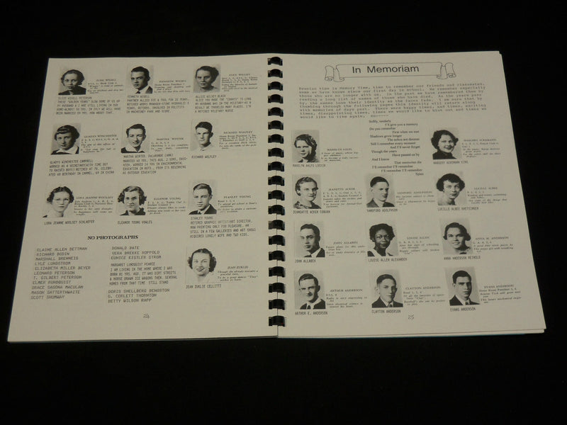 1930-2007 ROCKFORD SENIOR HIGH SCHOOL EPHEMERA LOT OF 12 - ILLINOIS - O 215
