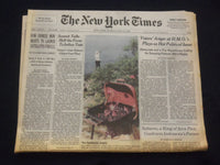 1998 MAY 17 NEW YORK TIMES NEWSPAPER -CHINESE TO LAUNCH U.S. SATELLITES- NP 7129