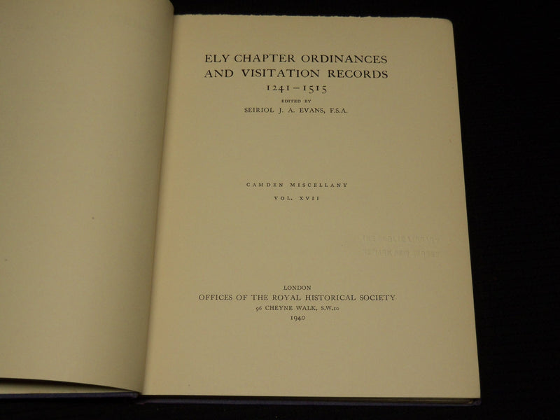 1928-1948 ROYAL HISTORICAL SOCIETY CAMDEN VOLUMES LOT OF 16 - KD 5P