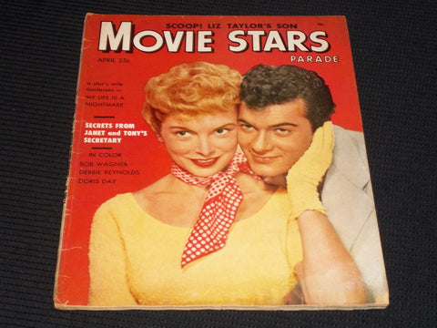 1953 APRIL MOVIE STARS PARADE MAGAZINE - JANET LEIGH & TONY CURTIS - E 1409
