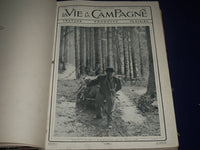 1907 LA VIE A LA CAMPAGNE FRENCH BOUND VOLUME - GREAT PHOTOS - KD 2317