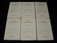 1933 THE JOURNAL OF PHILOSOPHY MAGAZINE LOT OF 20 ISSUES - WR 632B