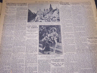 1927 JUNE 7 NEW YORK TIMES - FLIERS ARE RESTING 60 MILES FROM BERLIN - NT 5064