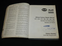 1983 AUDI 5000 FACTORY REPAIR MANUAL 1977-1983 - STANDARD & TURBOCHARGED- R 720D