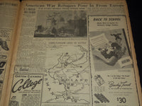 1939 SEPT 3 MINNEAPOLIS SUNDAY TRIBUNE EXTRA - BRITISH DECLARE WAR - NT 9519