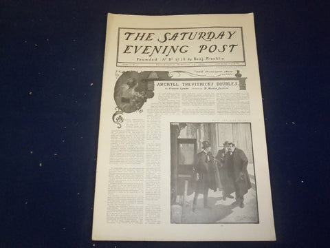 1899 FEBRUARY 25 THE SATURDAY EVENING POST MAGAZINE - NICE ILLUSTRATIONS- B 6695