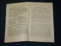 1853-1855 THE AMERICAN & FOREIGN CHRISTIAN UNION MAGAZINE LOT OF 9 - WR 17