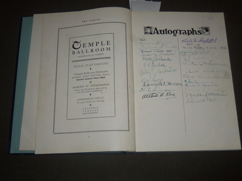 1924 THE VIKING NORTHERN HIGH SCHOOL YEARBOOK - DETROIT MICHIGAN - YB 1289