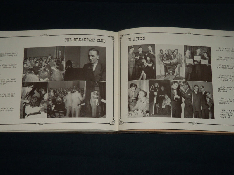 1942 DON MCNEILL'S BREAKFAST CLUB FAMILY ALBUM - NICE PHOTOS - KD 5284