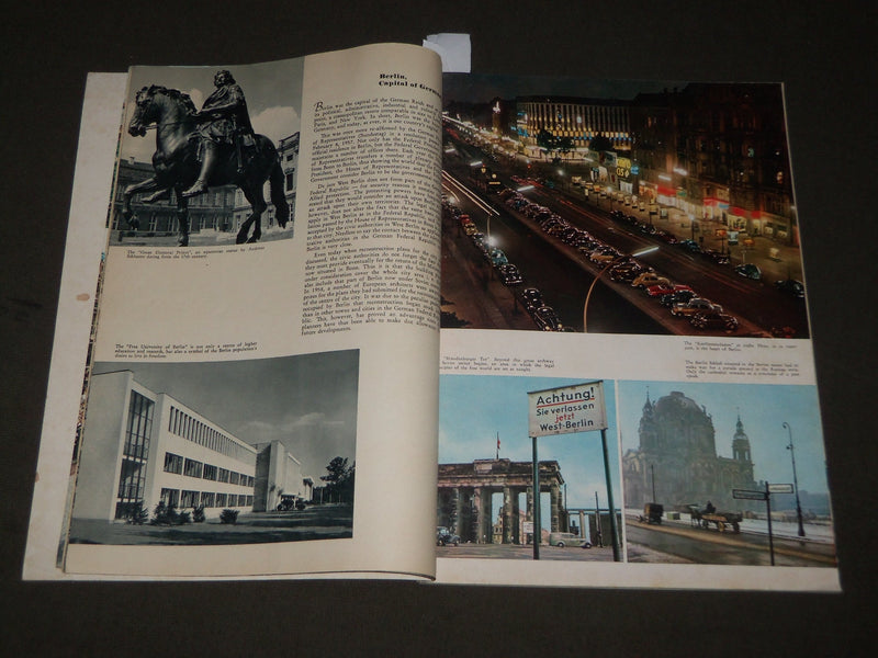 1958 GERMANY MAGAZINE - GREAT PHOTOS INSIDE - J 2762