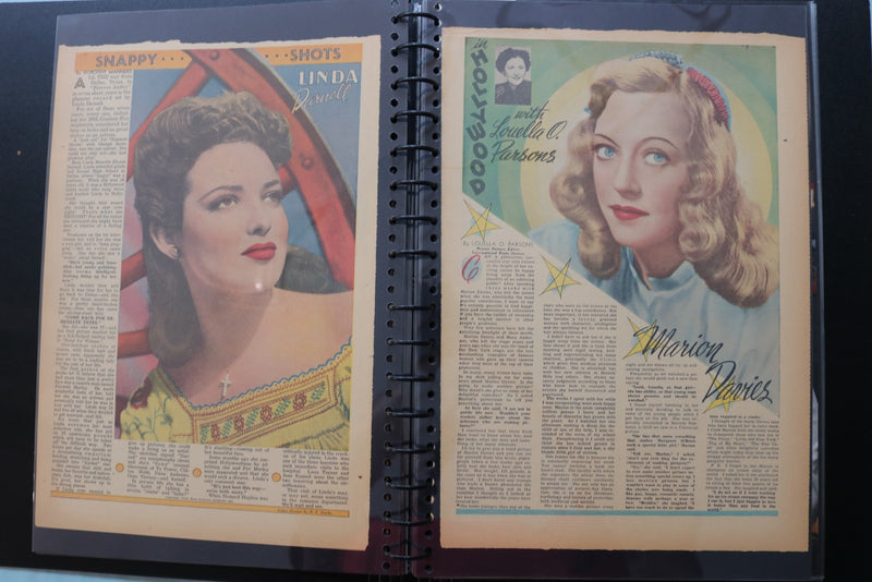 HOLLYWOOD STARS SCRAPBOOK - ANN SOTHERN - CARY GRANT - #66