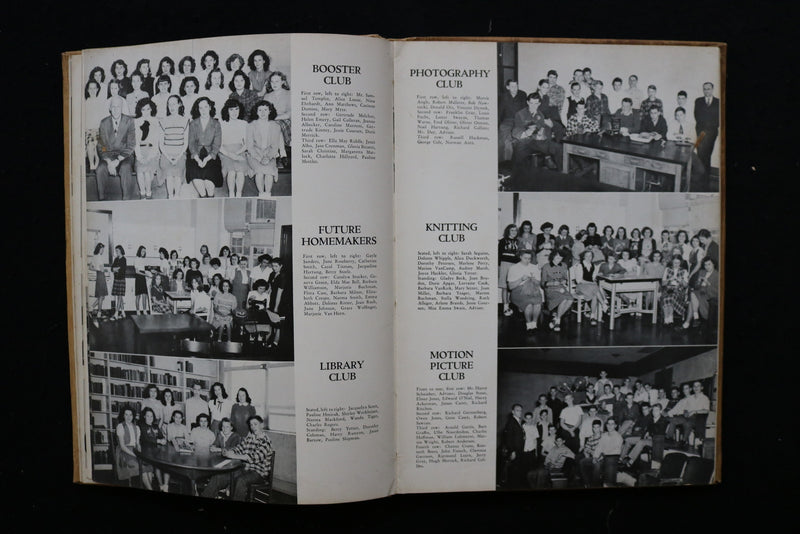 1948 THE CLARION BELVIDERE HIGH SCHOOL YEARBOOK - BELVIDERE, NEW JERSEY- YB 3435