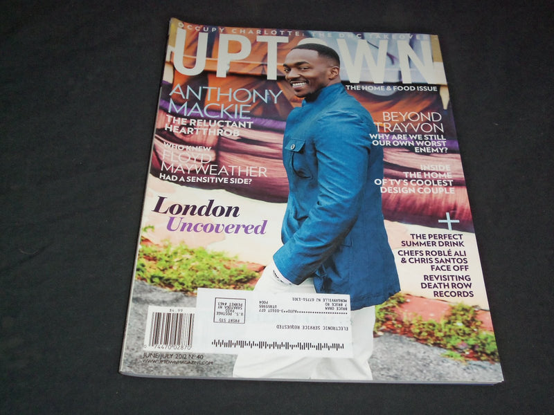 2012 JUNE/JULY UPTOWN MAGAZINE - ANTHONY MACKIE - SP 6073